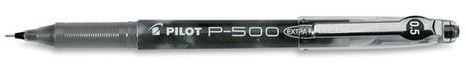 Pilot P-500 Roller Ball Extra Fine - Black