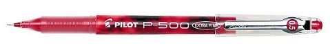 Pilot P-500 Roller Ball Extra Fine - Red