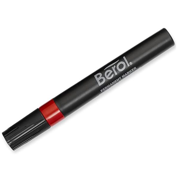 Berol Permanent Markers - Red