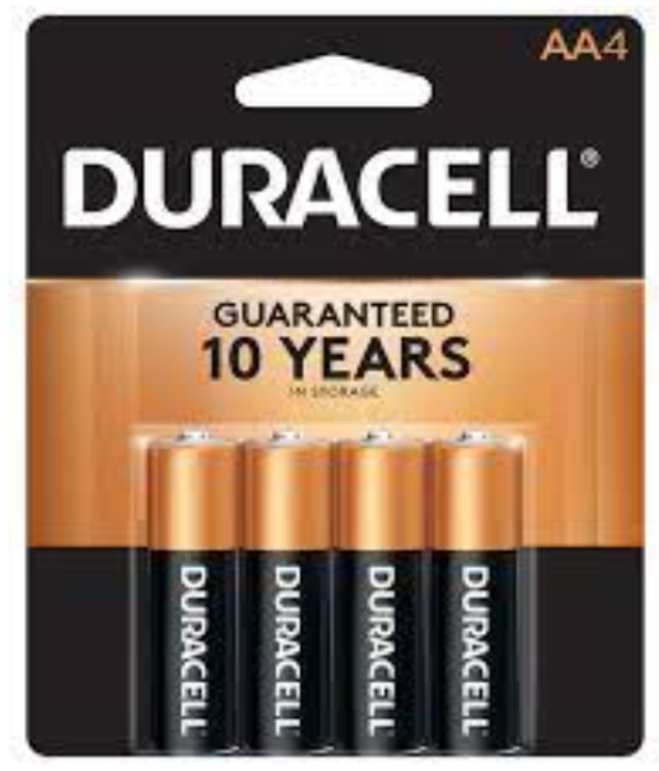 Duracell AA Battery - 4 pack