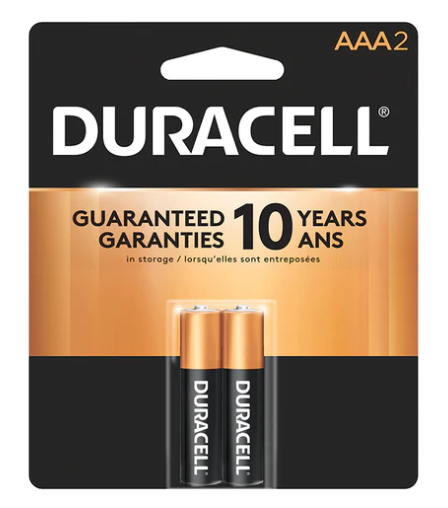 Duracell AAA Battery - 2 pack