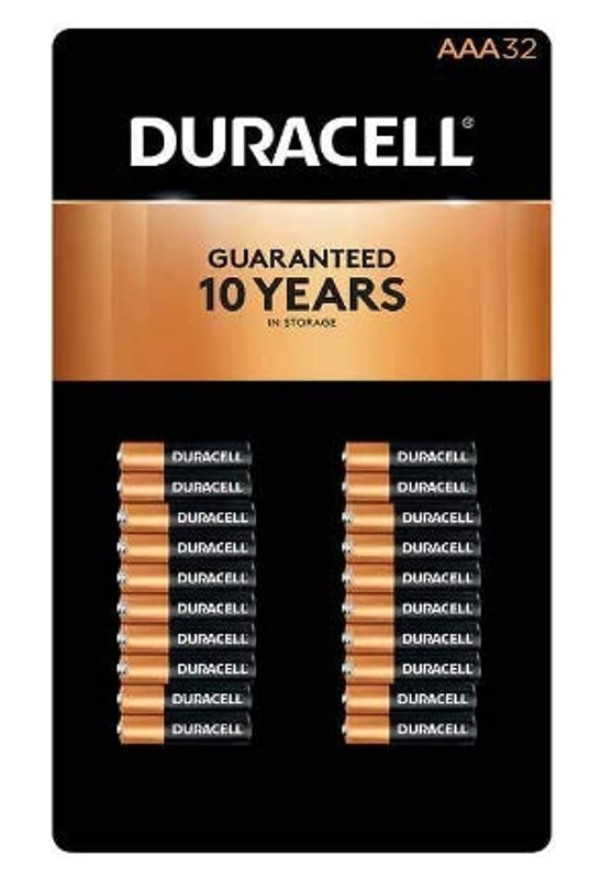 Duracell AAA Battery - 32 pack